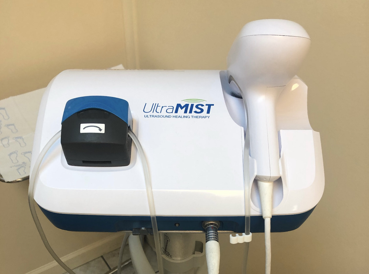 Ultrasound Mist Therapy Podiatrists Housecalls Chicago